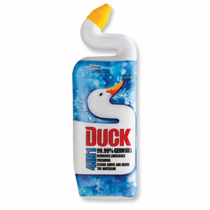 Toilet Duck Cleaner and Freshener 750ml Marine Fragrance Ref 94642 [Pack 2]