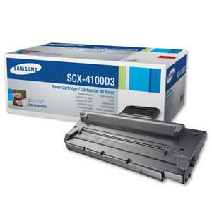 Samsung Fax Toner Cartridge and Drum Unit Page Life 3000pp Black Ref SCX-4100D3/ELS Ident: 833Y