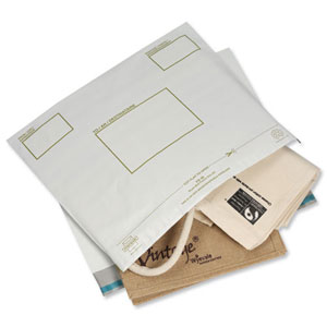 PostSafe Envelopes Polythene Oxo-biodegradable Extra Strong 335x430mm C3 White Ref PG32 [Pack 100] Ident: 127B