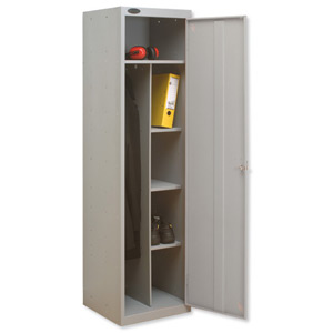 Trexus Uniform Locker W460xD460xH1780 Silver
