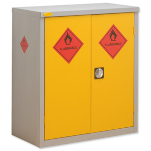 Trexus Hazardous Materials Cupboard W915xD460xH1015 Ident: 474B