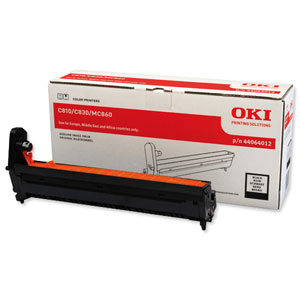 OKI Laser Drum Unit Page Life 20000pp Black Ref 44064012 Ident: 828A