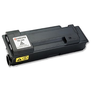 Kyocera TK-340 Laser Toner Cartridge Page Life 12000pp Black Ref 1T02J00EUC Ident: 821M