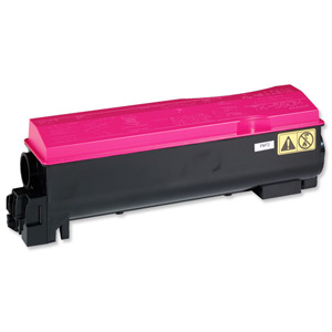 Kyocera TK-550M Laser Toner Cartridge Page Life 6000pp Magenta Ref 1T02HMBEU0 Ident: 821U