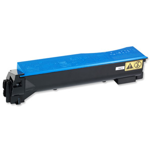 Kyocera TK-540C Laser Toner Cartridge Page Life 4000pp Cyan Ref 1T02HLCEU0