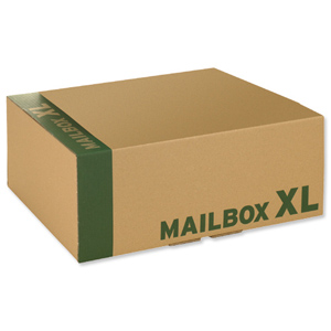 Mailing Carton Easy Assemble XL Brown [Pack 20] Ident: 149E