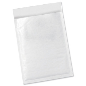 5 Star Bubble Bags Peel and Seal No.1 White 170x245mm [Pack 100] Ident: 130A