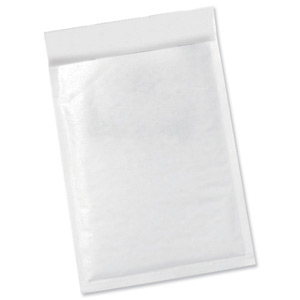 5 Star Bubble Bags Peel and Seal No.1 White 170x245mm [Pack 100]