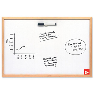 5 Star Economy Drywipe Board Lightweight W600xH400mm