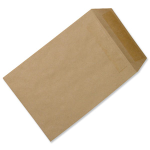 5 Star Envelopes Mediumweight Pocket Press Seal 90gsm Manilla 254x178mm [Pack 500] Ident: 122F