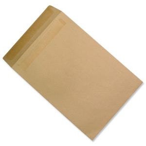 5 Star Envelopes Mediumweight Pocket Press Seal 90gsm Manilla 406x305mm [Pack 250] Ident: 122F