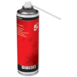 5 Star Air Duster General Purpose Cleaning 400ml Ident: 764A