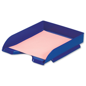 5 Star Letter Tray Self-stacking W260xD345xH64mm 400 Sheets Blue Ident: 327A