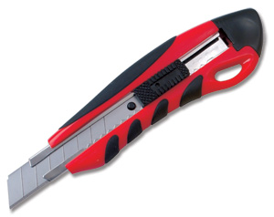 5 Star Cutting Knife Heavy Duty with Locking Device and Snap-off Blades Ident: 382F