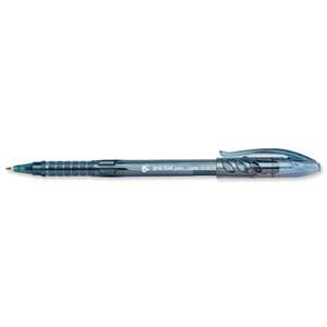 5 Star Grip Ball Pen 1.0mm Tip 0.4mm Line Blue [Pack 10] Ident: 82G