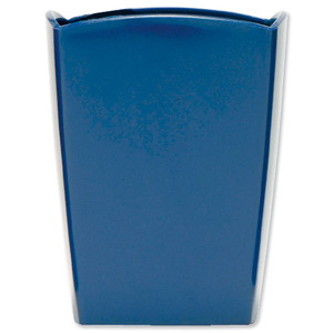 5 Star Pencil Pot W74xD74xH105mm Cobalt Blue