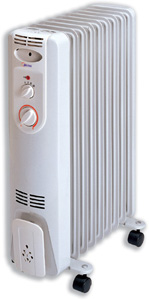 Heatrunner Heater for 20m.sq 230V/50Hz 3 Settings 800W 1200W 2000W W242xD447xH645mm Ref NYEB-9