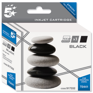 5 Star Compatible Inkjet Cartridge Page Life 400pp Black [Epson T044140 Alternative]