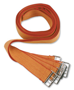 Deed Straps with Buckle to Secure Bulky Documents 33x900mm Ref strapssp/red/y36 [Pack 6] Ident: 193F