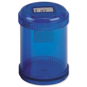 5 Star Pencil Sharpener Plastic Canister Maximum Pencil Diameter 8mm 1 Hole Coloured Ident: 103G