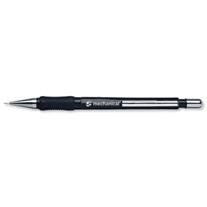 5 Star Mechanical Pencil with Rubberised Grip and Cushion Tip 0.5mm Lead Ident: 100E