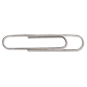5 Star Giant Paperclips Plain Length 51mm [Pack 1000]