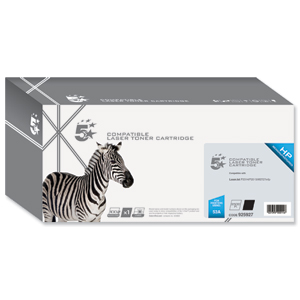 5 Star Compatible Laser Toner Cartridge Page Life 3000pp Black [HP No. 53A Q7553A Alternative] Ident: 815D