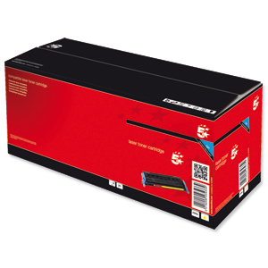 5 Star Compatible Laser Toner Cartridge Page Life 4000pp Yellow [HP No. 502A Q6472A Alternative] Ident: 817F