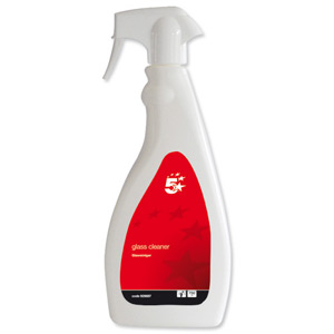 5 Star ReadyUse Glass and Window Cleaner 750ml Ident: 589C