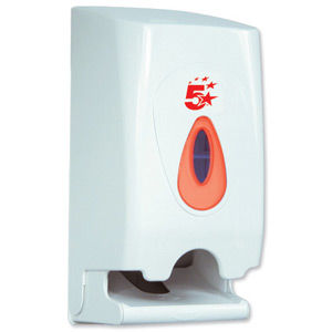 5 Star Twin Toilet Roll Dispenser