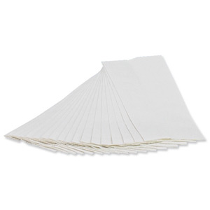 5 Star Hand Towel C-fold Two-ply Rectangular Sheet Size 230x330mm White [2304 Sheets] Ident: 598A