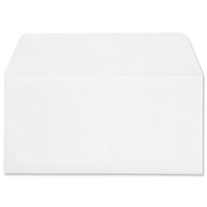 Croxley Script Envelopes Wallet Peal and Seal Pure White DL [Pack 500] Ident: 120B