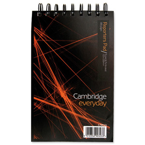 Cambridge Notebook Headbound Wirebound 70gsm Ruled 300pp 200x125mm Ref 100080435 [Pack 5] Ident: 37D