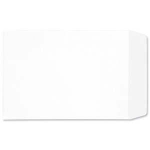 5 Star Envelopes Pocket Press Seal 90gsm White C4 [Pack 250] Ident: 119E