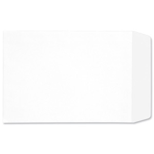 5 Star Envelopes Pocket Press Seal 90gsm White C4 [Pack 250] Ident: 119E