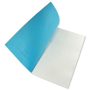 Cambridge Counsels Notebooks Perforated Ruled 96pp A4 Blue Ref 100105941 [Pack 10] Ident: 38A