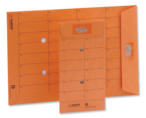 New Guardian Intertac Internal Mail Envelopes Pocket Resealable Manilla Orange C5 [Pack 500] Ident: 123B