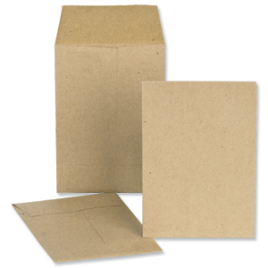 New Guardian Envelopes Lightweight Pocket Gummed 80gsm Manilla 98x67mm [Pack 2000] Ident: 122E