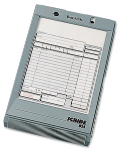 Twinlock Scribe 855 Scribe Register 216x140mm for Business Forms Ref 71011