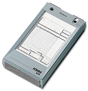 Twinlock Scribe 654 Counter Sales Receipt Business Form 3-Part 165x102mm Ref 71301 [Pack 75] Ident: 22A