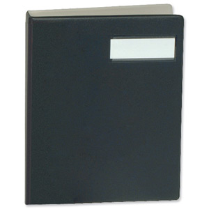 Twinlock V4 Variform Binder Multiring 297x210mm Black Ref 75150 Ident: 57D