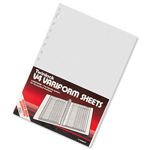 Twinlock V4 Variform 5 Column Cash Sheets Ref 75931 [Pack 75]