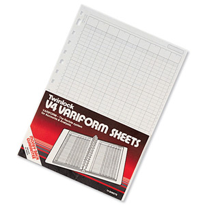 Twinlock V4 Variform 7 Column Cash Sheets Ref 75933 [Pack 75] Ident: 57D